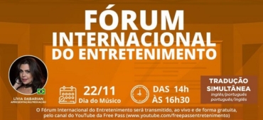 Fórum Internacional do Entretenimento, com Andreas Kisser e outros grandes nomes, e a retomada do showbizz pós-Covid 19