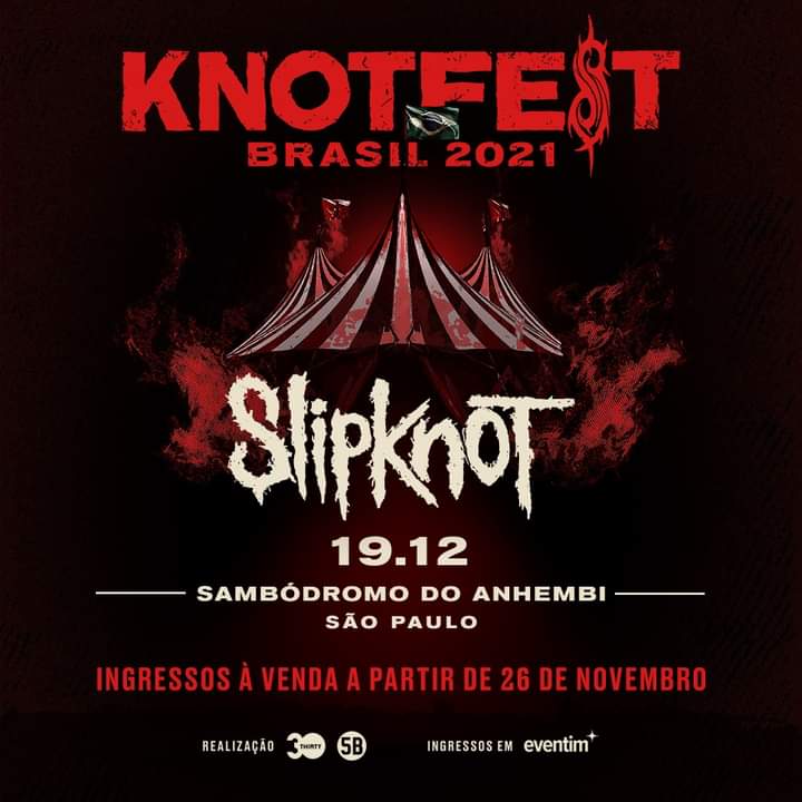 Knotfest Brasil tem data confirmada e venda de ingressos começa esta