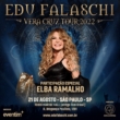 Edu Falaschi anuncia Elba Ramalho em show de gravação de DVD em São Paulo