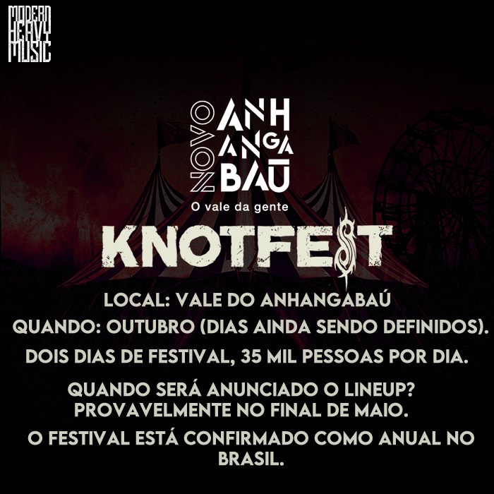 Knotfest 2023 Começa A Se Formar - Headbangers Brasil