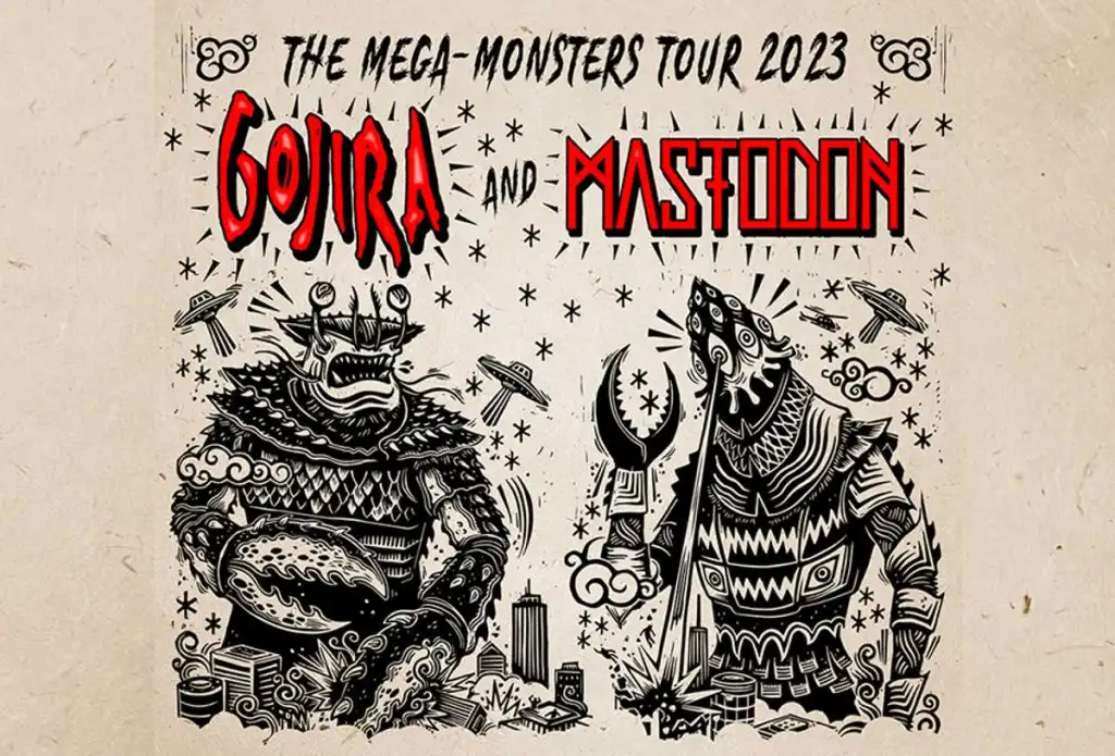 The Mega Monsters Tour traz Gojira e Mastodon Headbangers Brasil