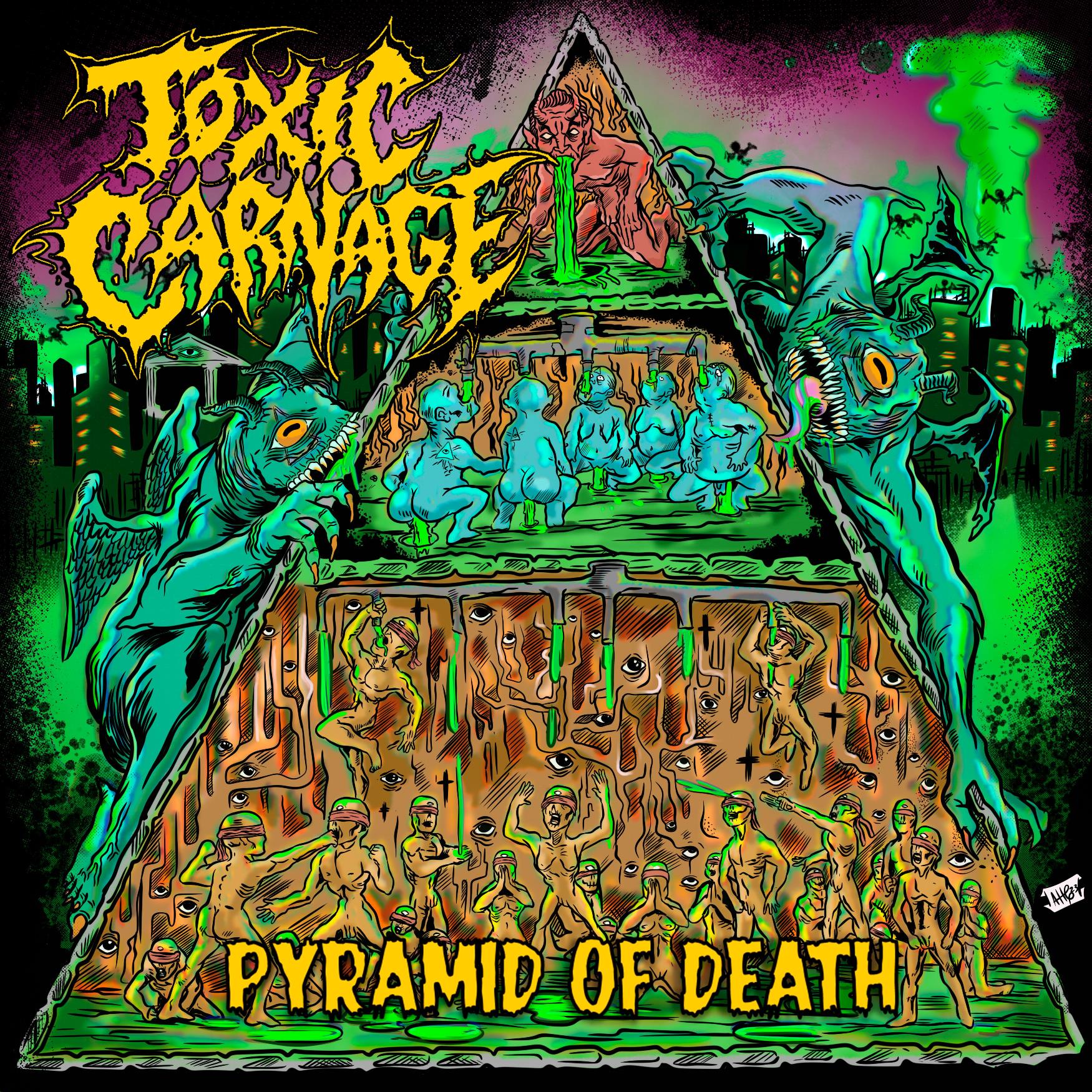 TOXIC CARNAGE Lan A Single E Lyric V Deo De Pyramid Of Death Que   Toxic Carnage Pyramid Of Death 