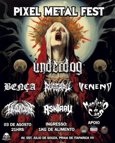 Pixel Metal Fest em Vila Velha