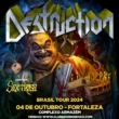 Destruction – devastando Fortaleza eternamente (mas apenas nesta sexta)