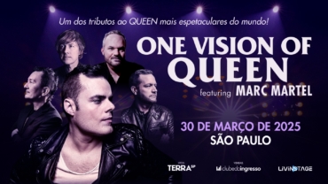 Marc Martel traz seu projeto “One Vision of Queen” para o Brasil: Ingressos esgotados em diversos setores