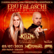 Edu Falaschi em São Paulo: Roy Khan fará show solo especial com orquestra celebrando 20 anos de ‘The Black Halo’ do Kamelot no Tokio Marine Hall