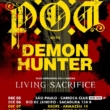 Noite de metal, energia e muita fé com o Living Sacrifice, Demon Hunter e P.O.D.