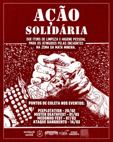 Ação Solidária e Headbangers Brasil juntos
