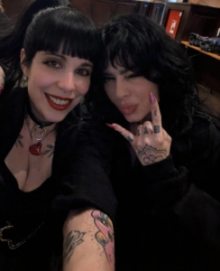 Cindy Seidel e Malvada na Alemanha.