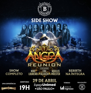 Angra anuncia show histórico no Espaço Unimed, tocando o Rebirth na íntegra